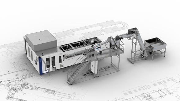 Inspección de preformas y de envases directamente en la máquina sopladora